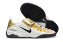 Chuteira Nike Total 90 - Branco/Dourado