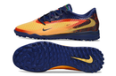 Chuteira Nike Phantom ReactX 6 Pro Society - Laranja/Azul