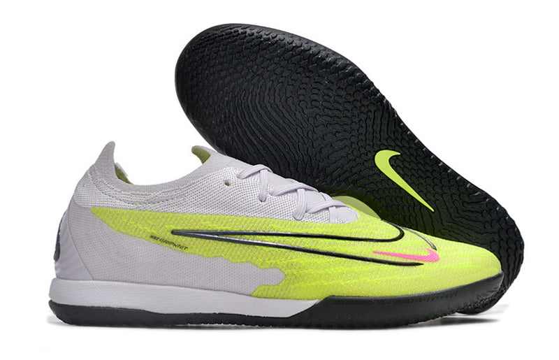 Chuteira Nike Phantom GX Elite Futsal - verde/branco