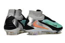 Chuteira Campo Nike Phantom 6 DF Elite Azul Claro e Prata