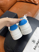 Sapatênis Balmain Paris Branco/ Azul