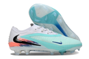 Chuteira Campo NIKE Phantom 6 Elite FG - Branco/Azul