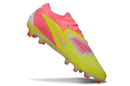 Chuteira Campo NIKE Phantom 6 Elite FG - Rosa/Amarelo