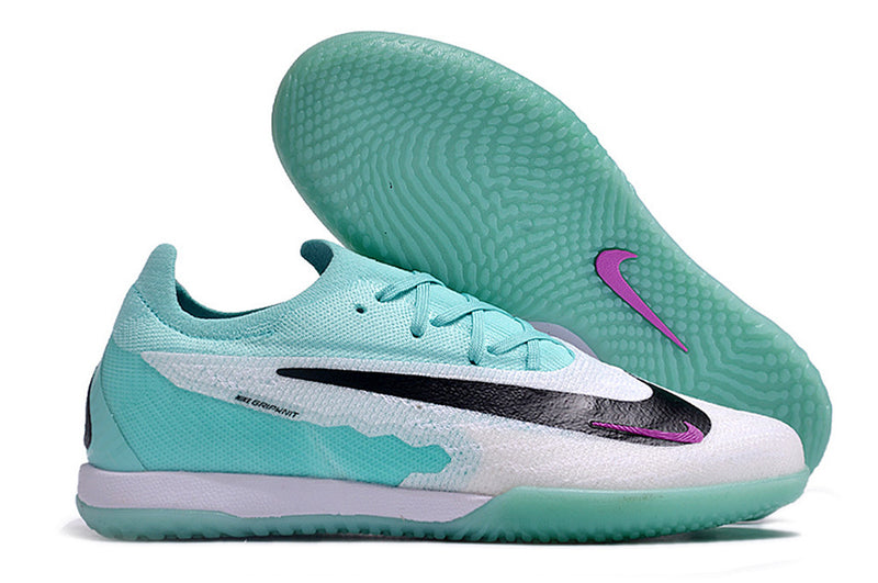 Chuteira Nike Phantom GX Elite Society - verde/ branco