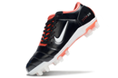 Chuteira Nike Total 90 FG - Preto/Vermelho