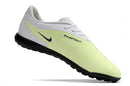 Chuteira Society Nike Phantom GX Academy - Verde/branco