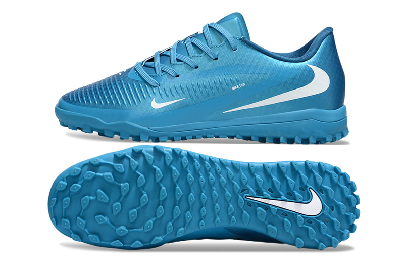 Chuteira Nike Phantom 6 Elite Society - Azul/branco