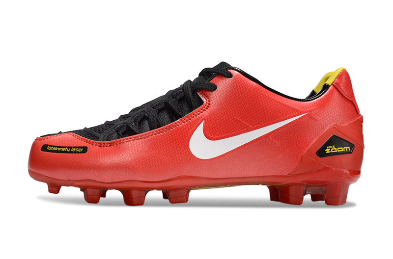 Chuteira Nike Total 90 Laser - Vermelho