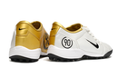 Chuteira Nike Total 90 Society - Branco/Dourado