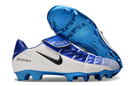 Chuteira Nike Air Zoom Total 90 III FG - Branca/Azul