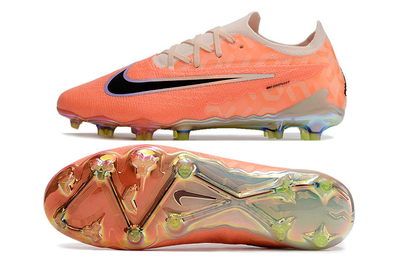 Chuteira Nike Phantom GX Elite - Laranja/Preto/Branco