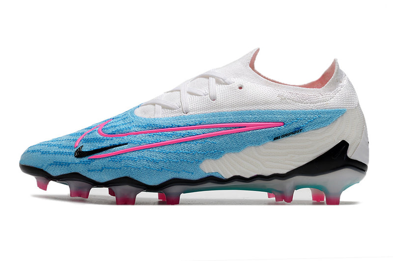 Chuteira Nike Phantom GX Elite FG - Azul/Branca