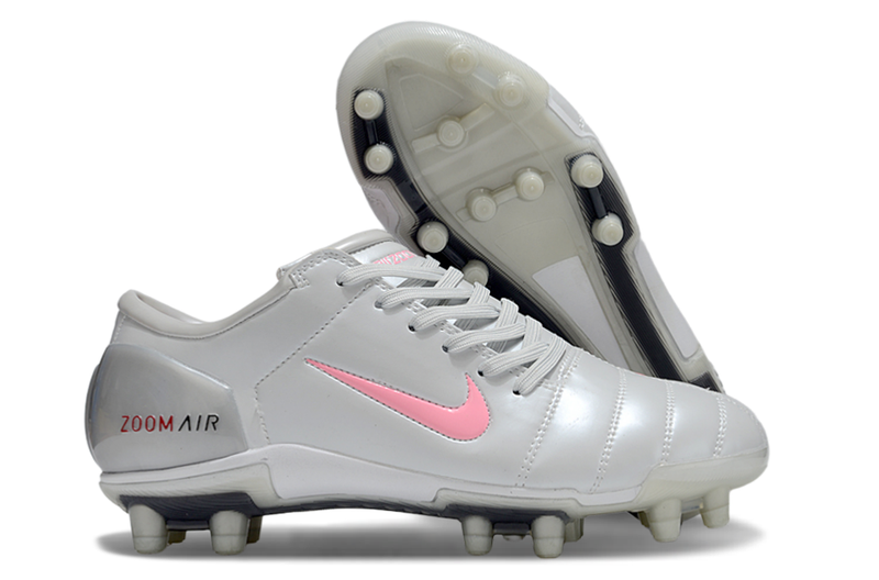 Chuteiras Nike Air Zoom Total 90 III FG - Prata/Rosa