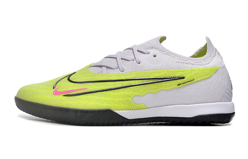 Chuteira Nike Phantom GX Elite Futsal - verde/branco