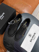 Sapatênis Balmain Paris Black / ouro