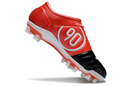 Chuteira Nike Total 90 FG - Preto/Vermelho