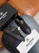 Sapatênis Balmain Paris Black / ouro