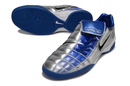 Chuteira Nike Total 90  - Cinza/Azul