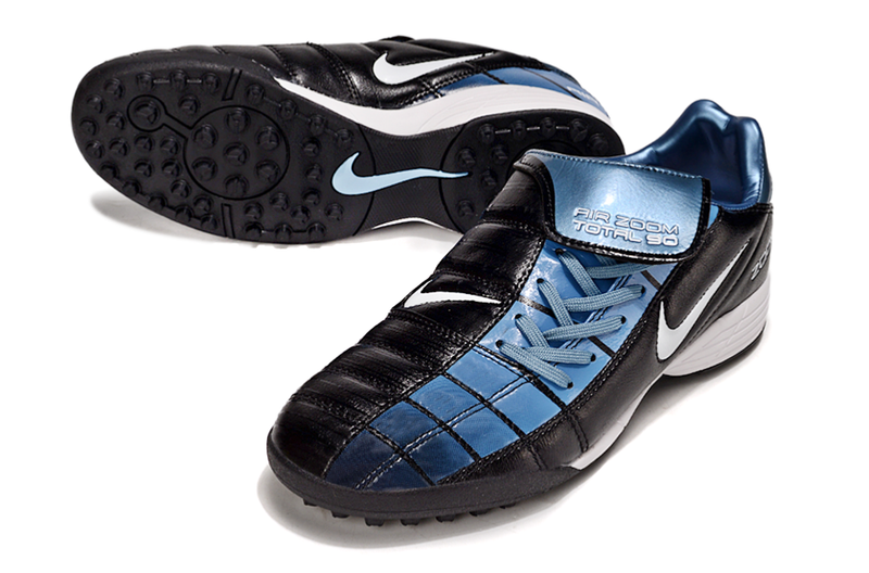 Chuteira Nike Air Zoom Total 90 III TF Preto/Azul