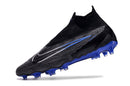 Chuteira Nike Phantom GX Elite FG - Black/azul
