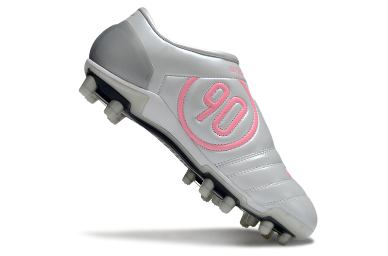 Chuteiras Nike Air Zoom Total 90 III FG - Prata/Rosa