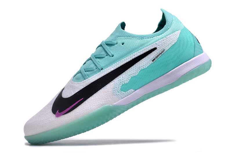 Chuteira Nike Phantom GX Elite Society - verde/ branco