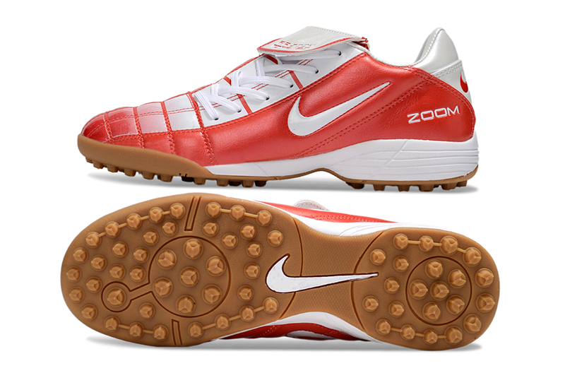 Chuteira Nike Air Zoom Total 90 III TF - Vermelha/Branca