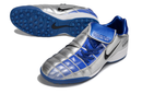 Chuteiras de futebol Nike Air Zoom Total 90 III TF - cinza/azul