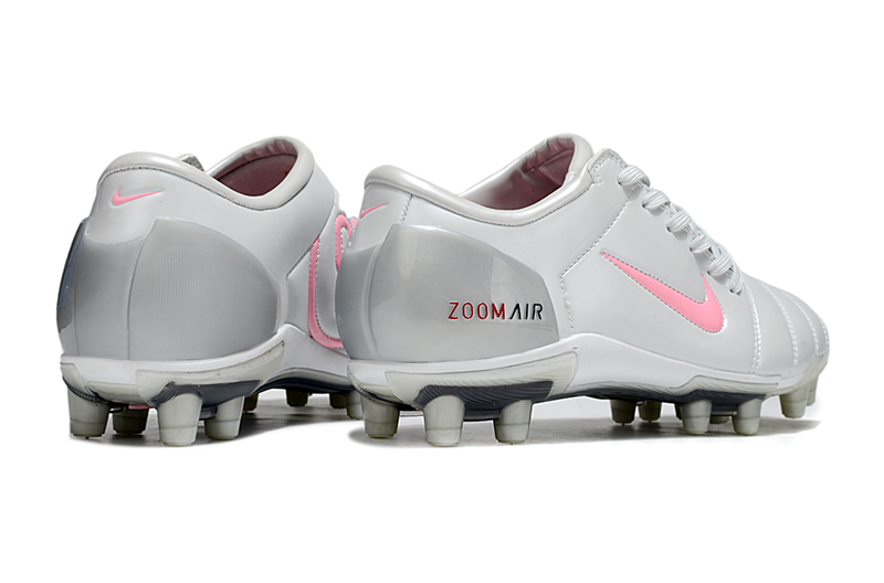 Chuteiras Nike Air Zoom Total 90 III FG - Prata/Rosa