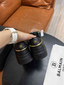 Sapatênis Balmain Paris Black / ouro